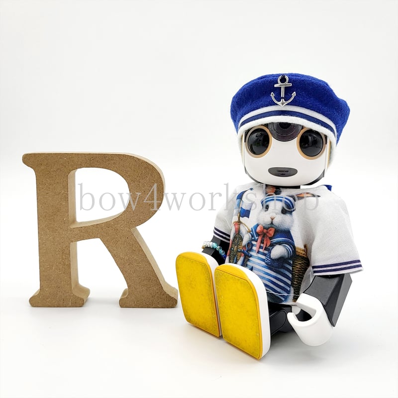 ロボホンの服/水兵うさぎちゃんプリントシリーズ | bow4workshop