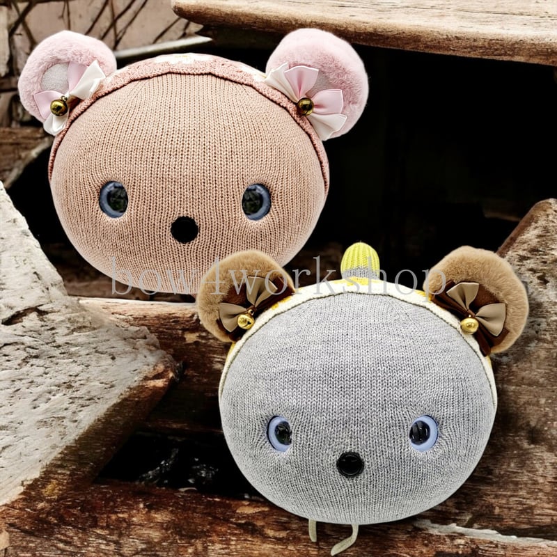 NICOBO（ニコボ）のアクセサリー /かぎ針編みくま耳飾り