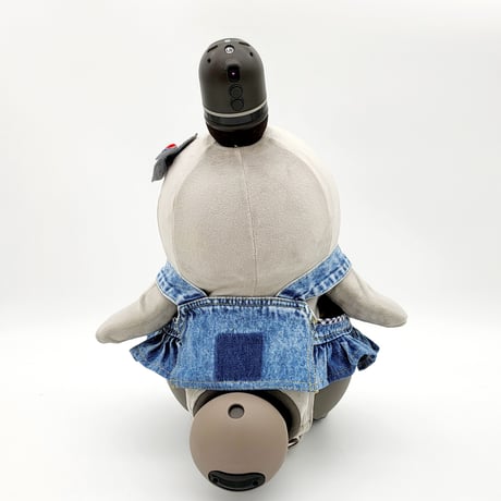 ラボットの服/ 古着リメイクデニムサロペットセット