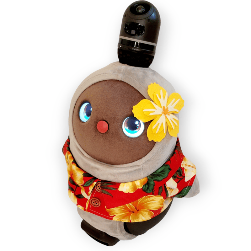 ラボット服/ハイビスカス柄アロハシャツ | bow4workshop STORE