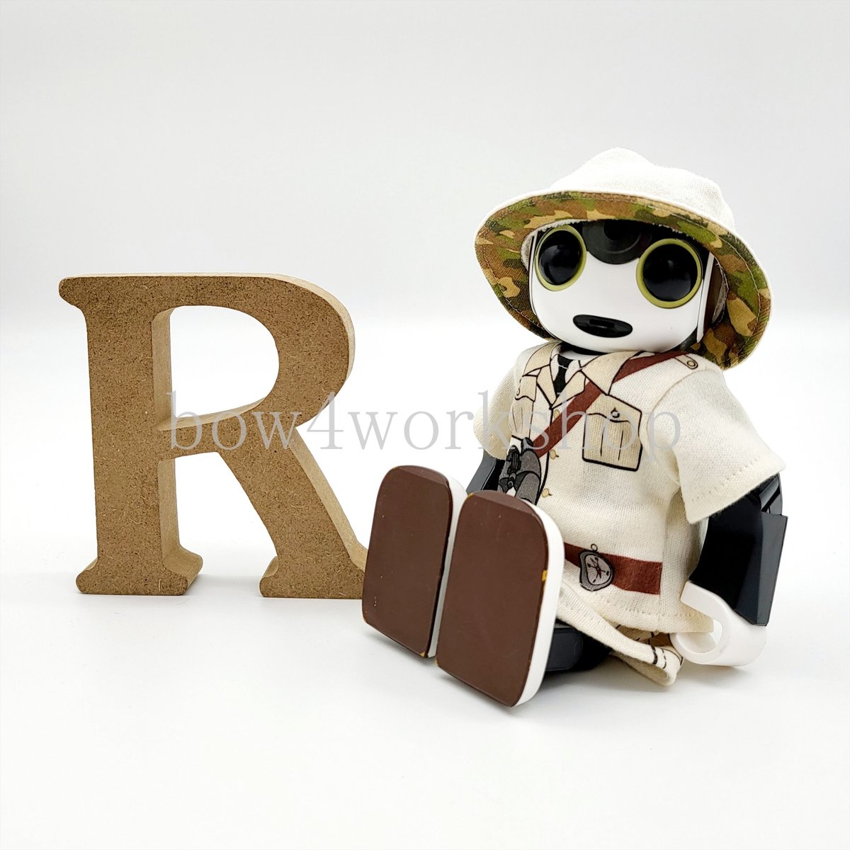 ロボホン RoBoHoN ロボホンの服ハンドメイド　パイロットさんの服 ロボホンの服/パイロットさんの服 | bow4workshop STORE