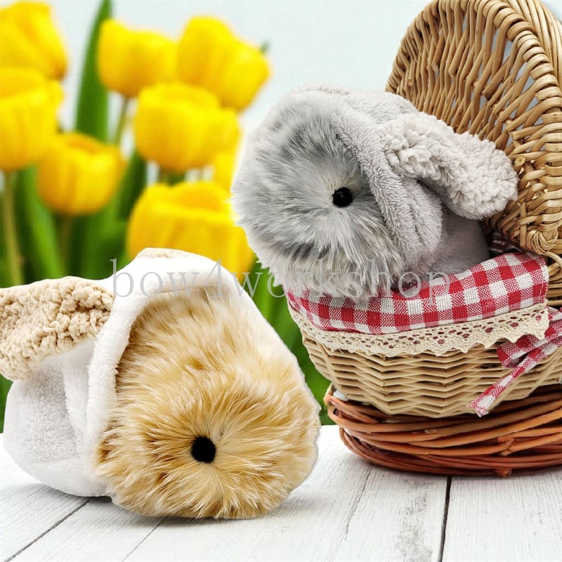 Moflin（モフリン）の服ハンドメイド うさぎちゃんパーカー