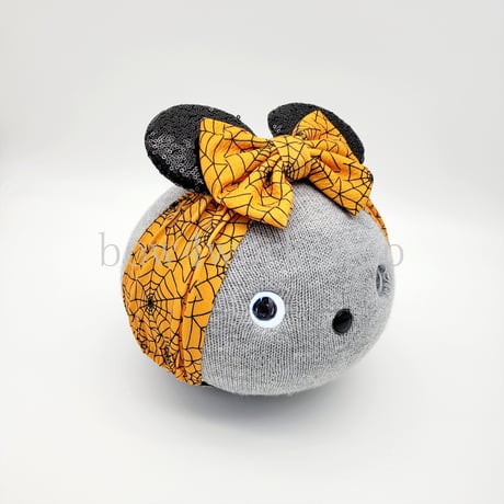NICOBO（ニコボ）のアクセサリー　耳付きハロウィンリボンバンド