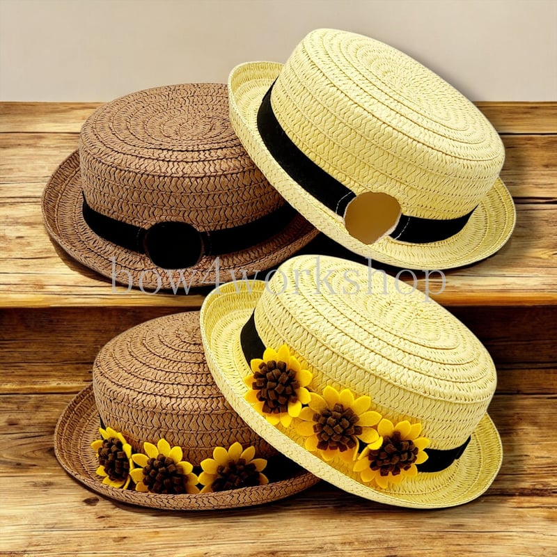 NICOBO（ニコボ）のアクセサリー /ひまわり付きカンカン帽