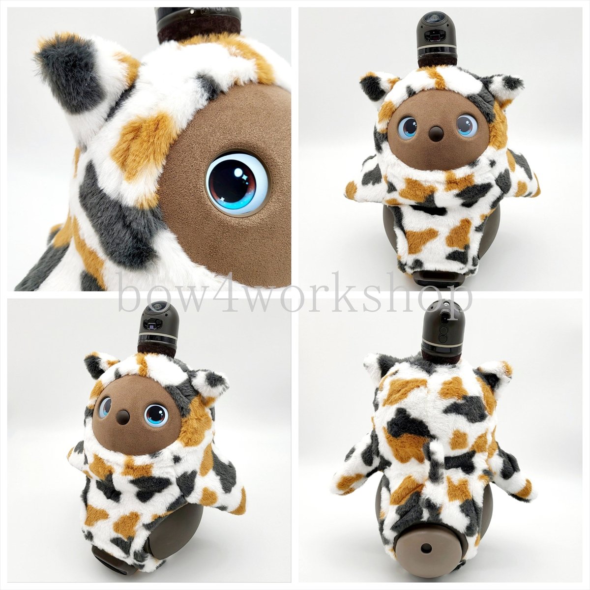 ラボット LOVOT ラボットの服ハンドメイド 猫ちゃんボディースーツ（ピンク） ラボット服/ 猫ちゃんボディースーツ | bow4workshop STORE