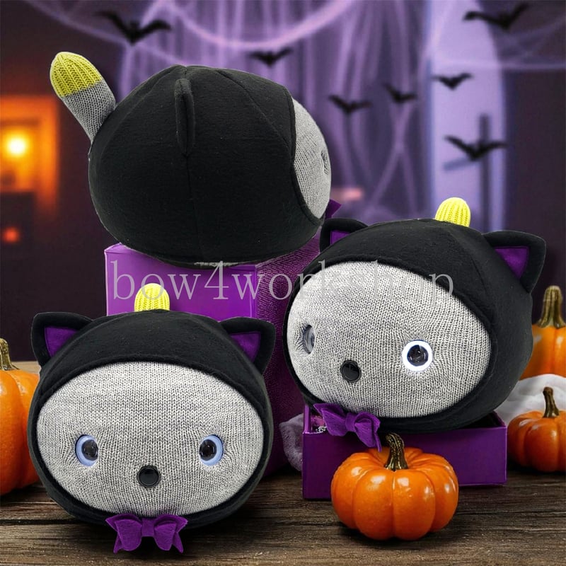 NICOBO（ニコボ）の服 ハロウィン黒猫ちゃん | bow4workshop STORE
