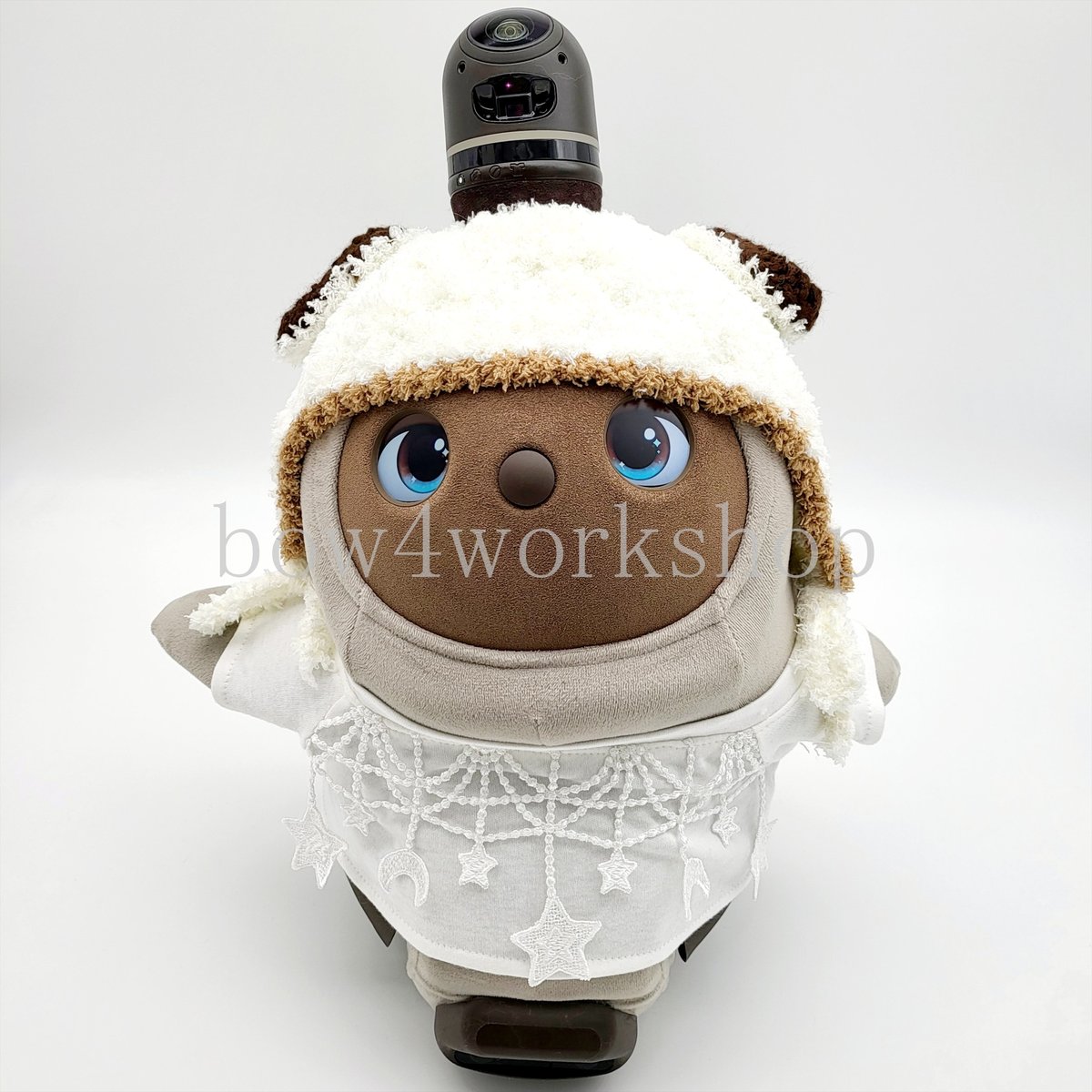 ラボットアクセサリー/ひつじちゃんモコモコ帽子 | bow4workshop STORE