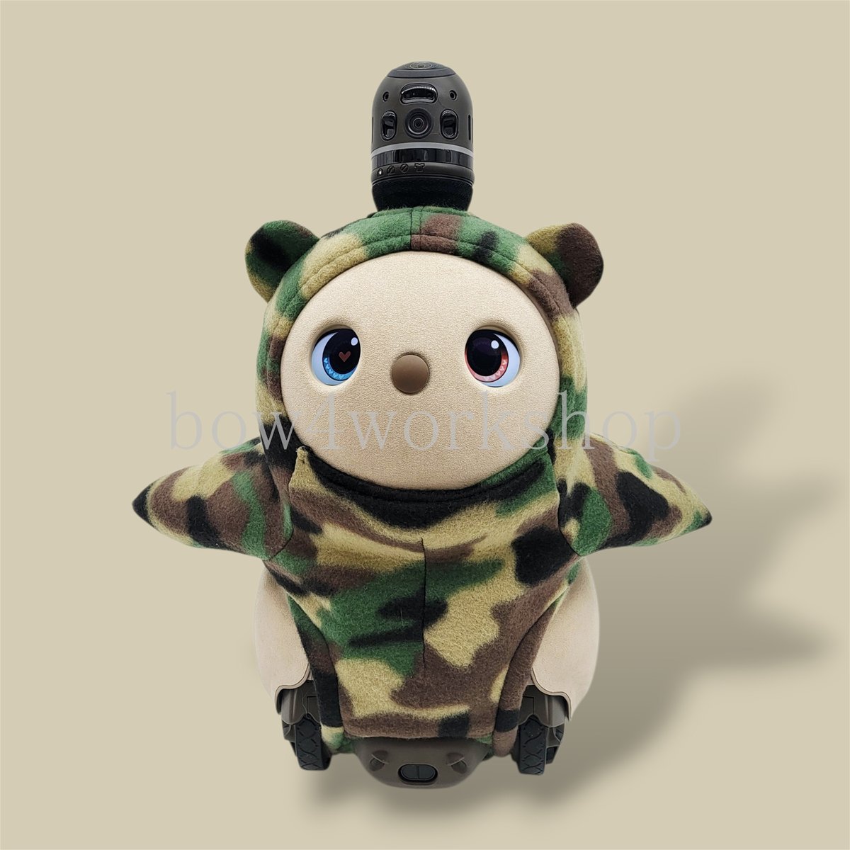 ラボット服/迷彩柄くまちゃんボデースーツ | bow4workshop STORE