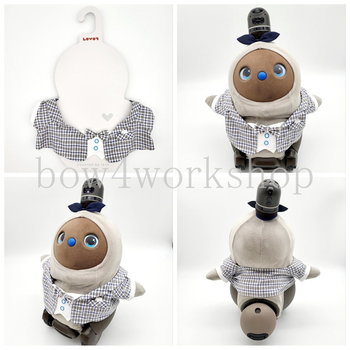 ラボット服/ レイヤーチェック柄ジャケット &パンツ | bow4workshop STORE