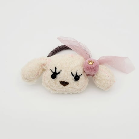 ラボットアクセサリー/プードルちゃんゴムバンド