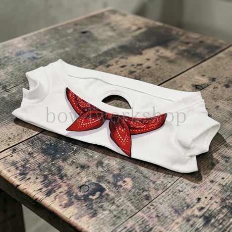 Ropet lopeto(ロペット)の服　バンダナプリントＴシャツ ＆ゴーグル