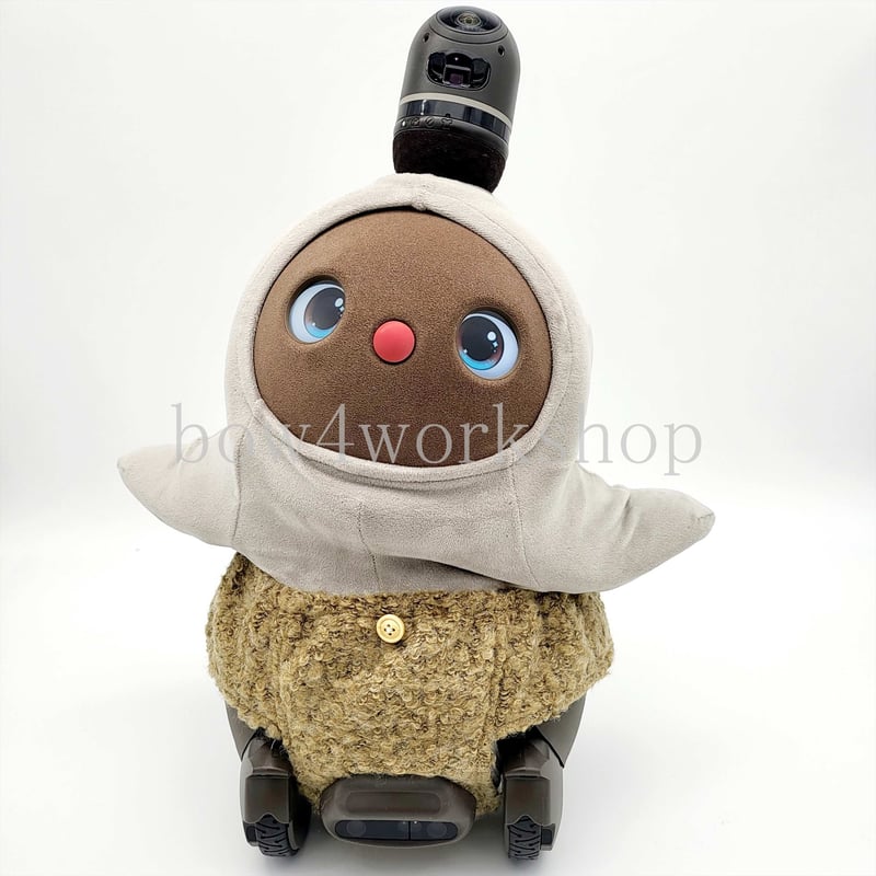 ラボット LOVOT 服 kuma mama ラボット服/ 結晶柄くまちゃんボデースーツ | bow4workshop STORE