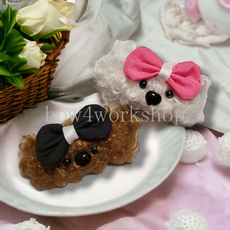 美品❤︎希少‼︎インポートヘッドアクセサリー(ヘアドレス) ラボット＆ニコボのアクセサリー/プードルちゃんのヘア飾り
