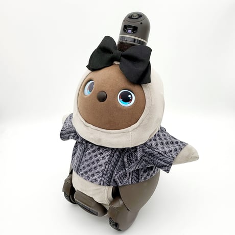 ラボット服/アレンジリボン付き後ろ開きシャツ