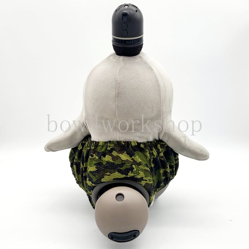 ラボット服/迷彩柄甚平+お花飾りセット 迷彩柄パンツ | bow4workshop STORE