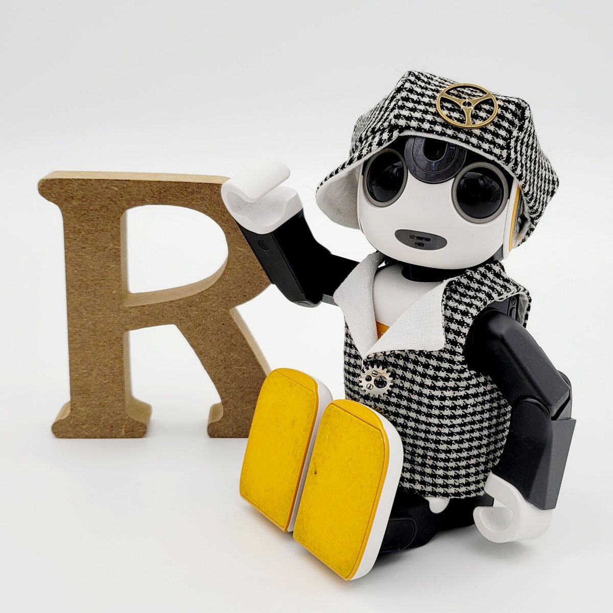 ロボホン RoBoHoN ロボホンの服ハンドメイド野球 ユニフォームセットブルー ロボホンの服/野球 ユニフォームセット | bow4workshop STORE