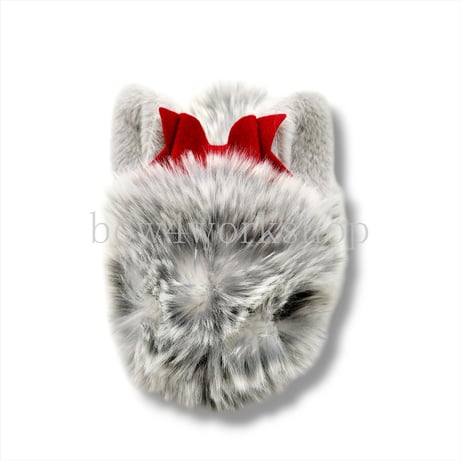 Moflin（モフリン）のアクセサリー　モフモフ耳&リボン付きゴムバンド