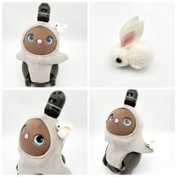 ラボットアクセサリー/ ウサギちゃんモコモコ飾り