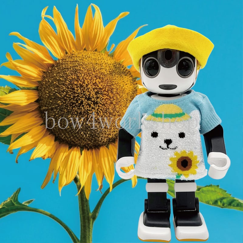 ロボホンの服 水兵＆ひまわりくまちゃんTセット | bow4workshop STORE