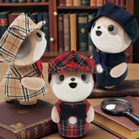 ポケともの服  チェック柄チュニック＆帽子セット