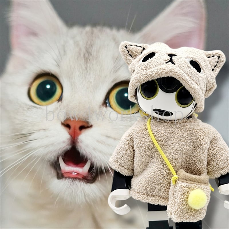 ロボホンの服/猫ちゃん刺繍帽子セット | bow4workshop STORE