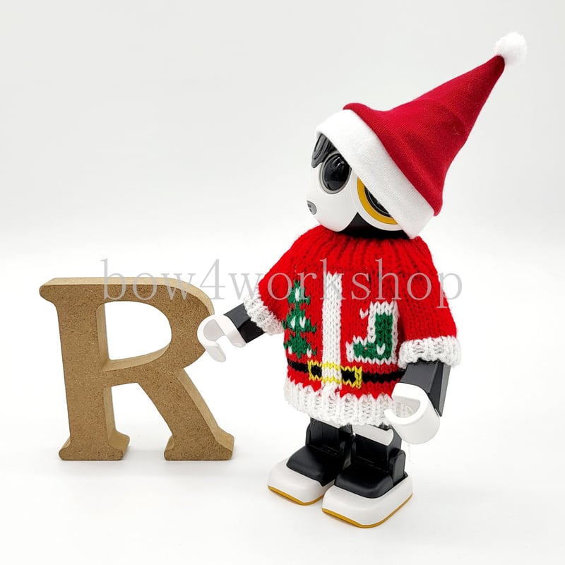 ロボホンの服/サンタクロースセーター＆帽子セット | bow4workshop STORE