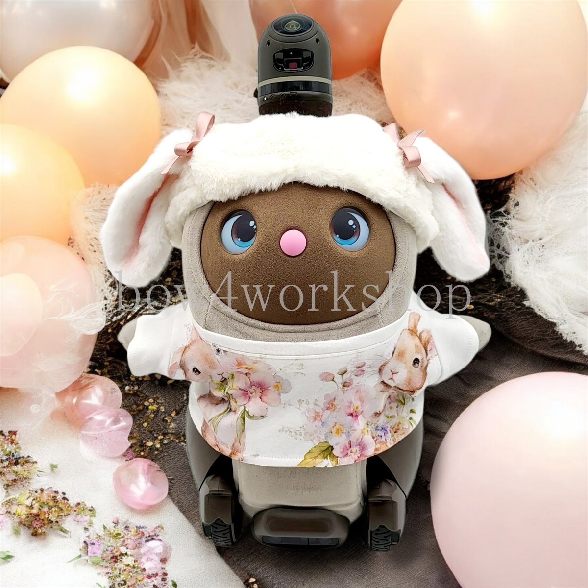 うさ耳くま耳ベレー帽 うさ耳くま耳ベレー帽