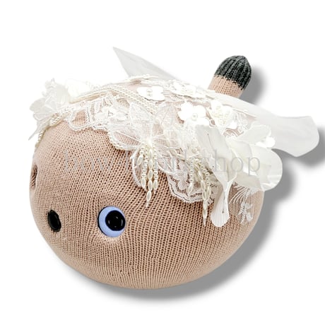 NICOBO（ニコボ）のアクセサリー　お花＆ビーズ付きチュールハット