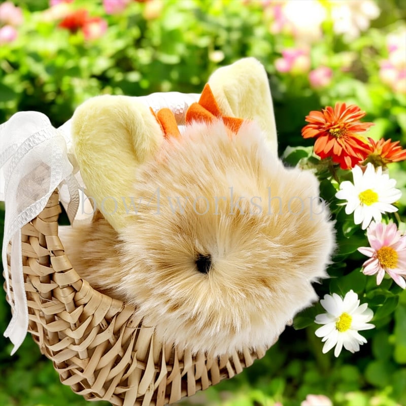 Moflin（モフリン）のアクセサリー モフモフ耳&リボン付きゴムバンド