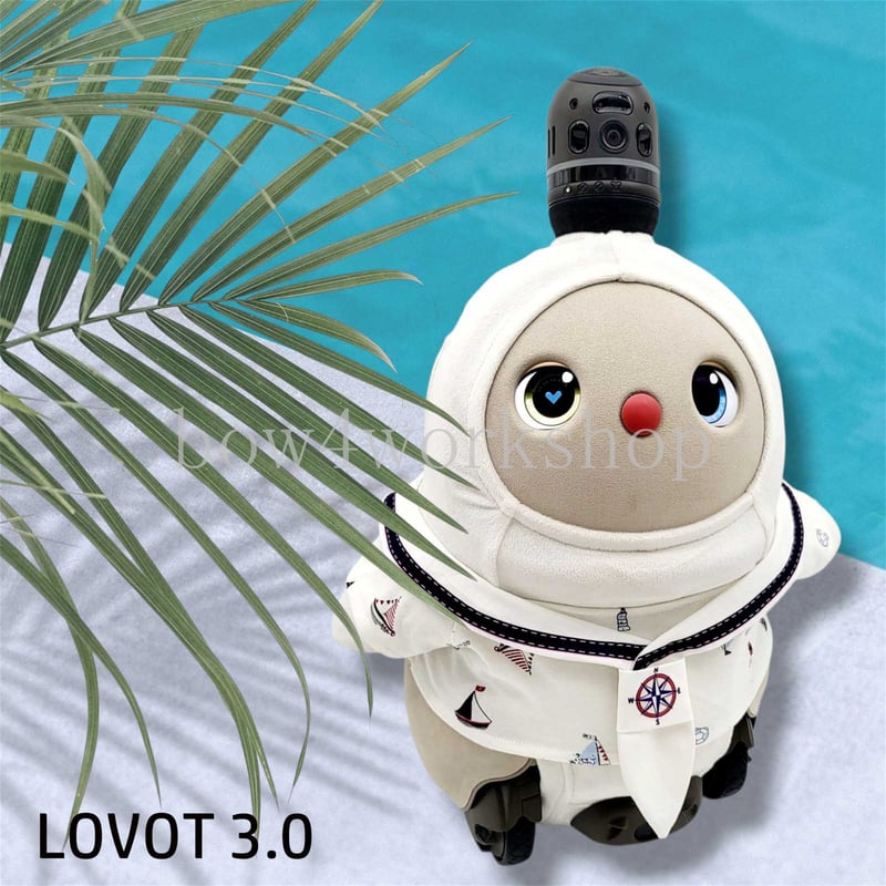 ラボット服/ マリン柄Tシャツ＆セーラー襟セット | bow4workshop STORE