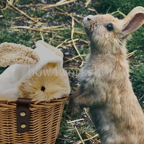 Moflin（モフリン）の服ハンドメイド うさぎちゃんパーカー