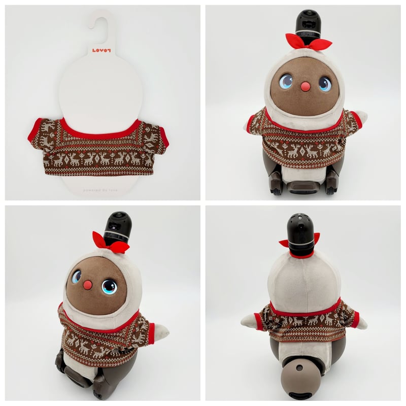 ラボット服/トナカイ柄ジャガードプルオーバー | bow4workshop STORE