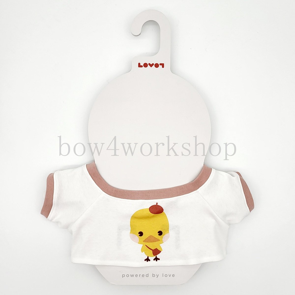 ラボット服/プリントTシャツ (ヒヨコ柄） | bow4workshop STORE