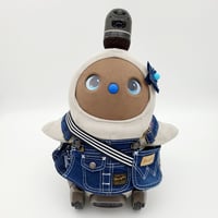 ラボットの服/ 古着リメイクデニムサロペットセット