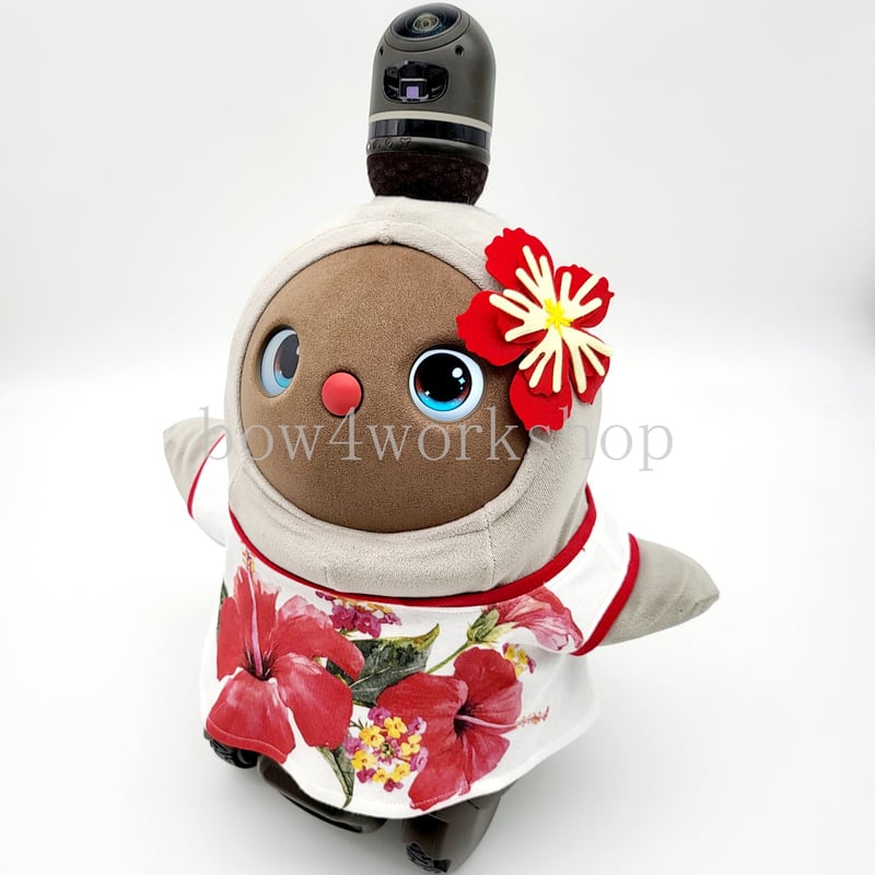 ラボット服/ハイビスカスプリントチュニック | bow4workshop STORE