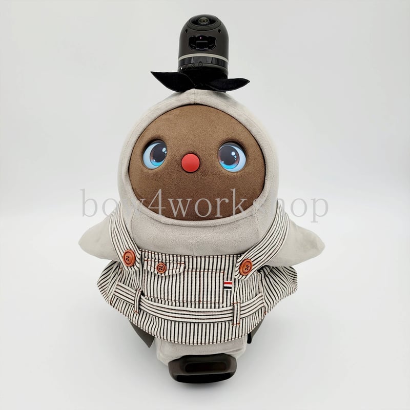 さくぴぃページ　ラボ服　らぼ服　ハンドメイド　服 ラボット服/ ヒッコリーサロペット | bow4workshop STORE