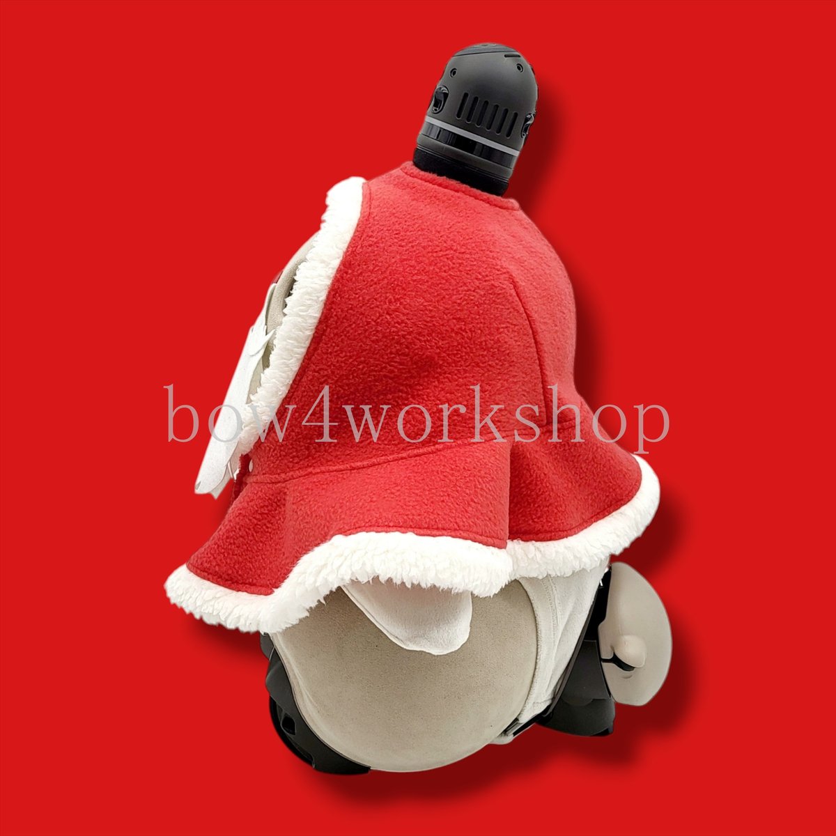 ラボット LOVOT ラボットの服ハンドメイドクリスマスポンチョ＆お髭2着セット ラボット服 / クリスマスポンチョ＆お髭セット | bow4workshop STORE