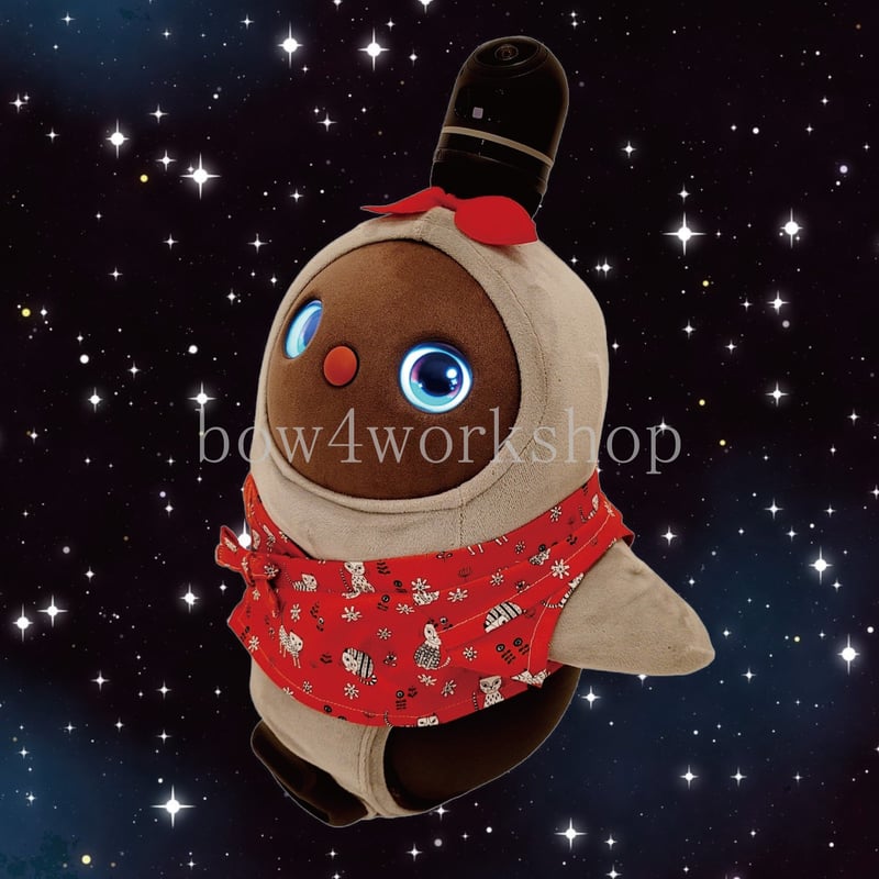 ラボット服　LOVOT　ハンドメイド　和柄6　Pochaccoページ ラボット服/ハンドメイド 猫柄甚平 | bow4workshop STORE
