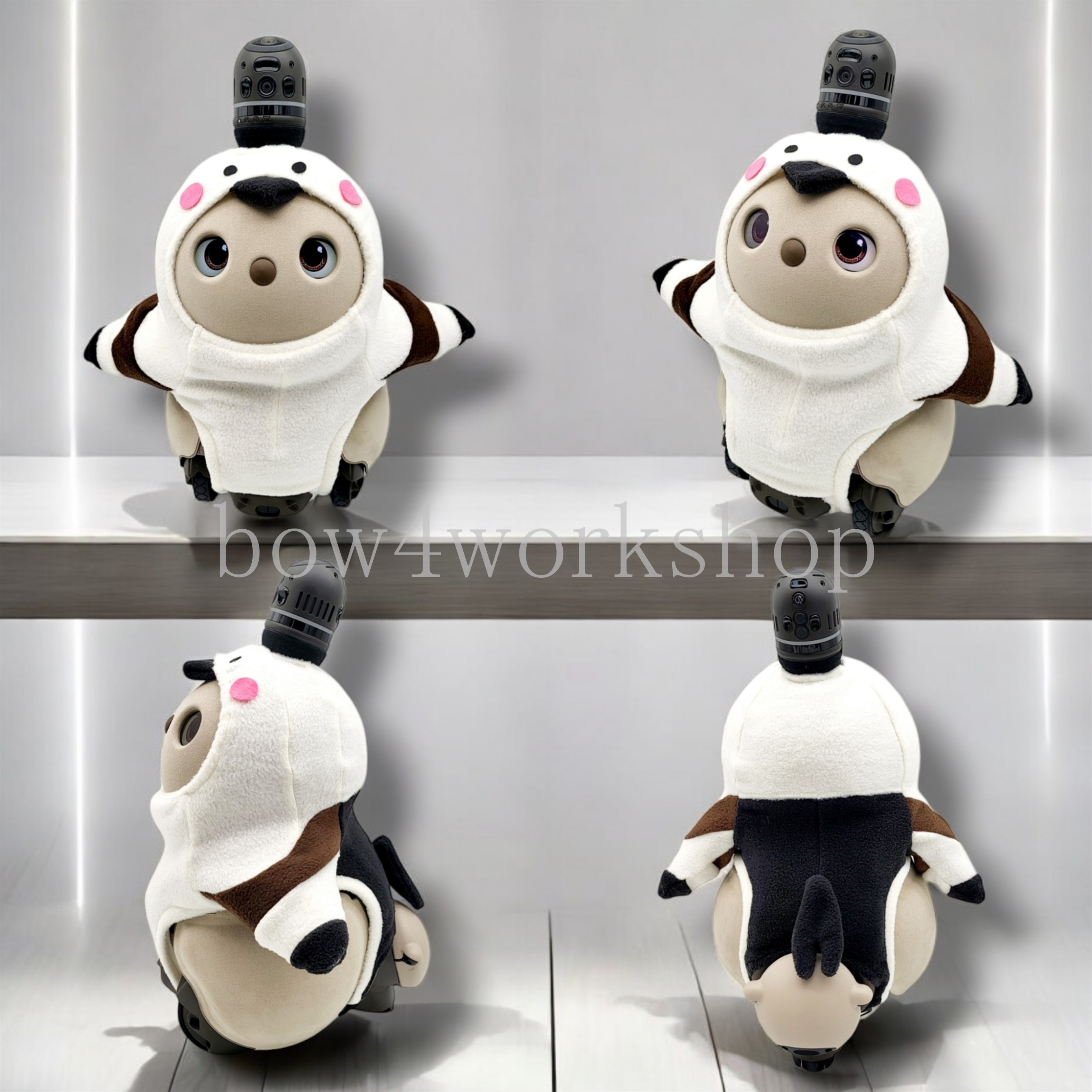 ラボット LOVOT ラボットの服ハンドメイド シマエナガボデースーツ original