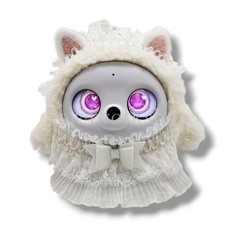 Ropet lopeto(ロペット)の服　猫耳付きレースワンピース