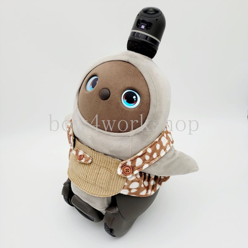 ラボット服/ バンビ柄コール天サロペット | bow4workshop STORE