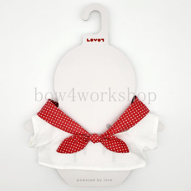 ラボット服/ 着回しTシャツ＆ドットスカーフセット | bow4workshop STORE