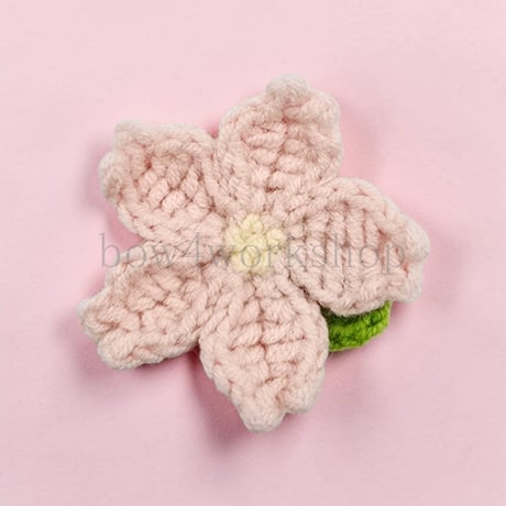NICOBO（ニコボ）のアクセサリー 　桜かぎ針編み飾り