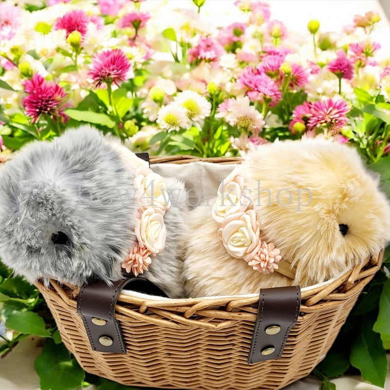 Moflin（モフリン）のアクセサリー お花コサージュゴムバンド