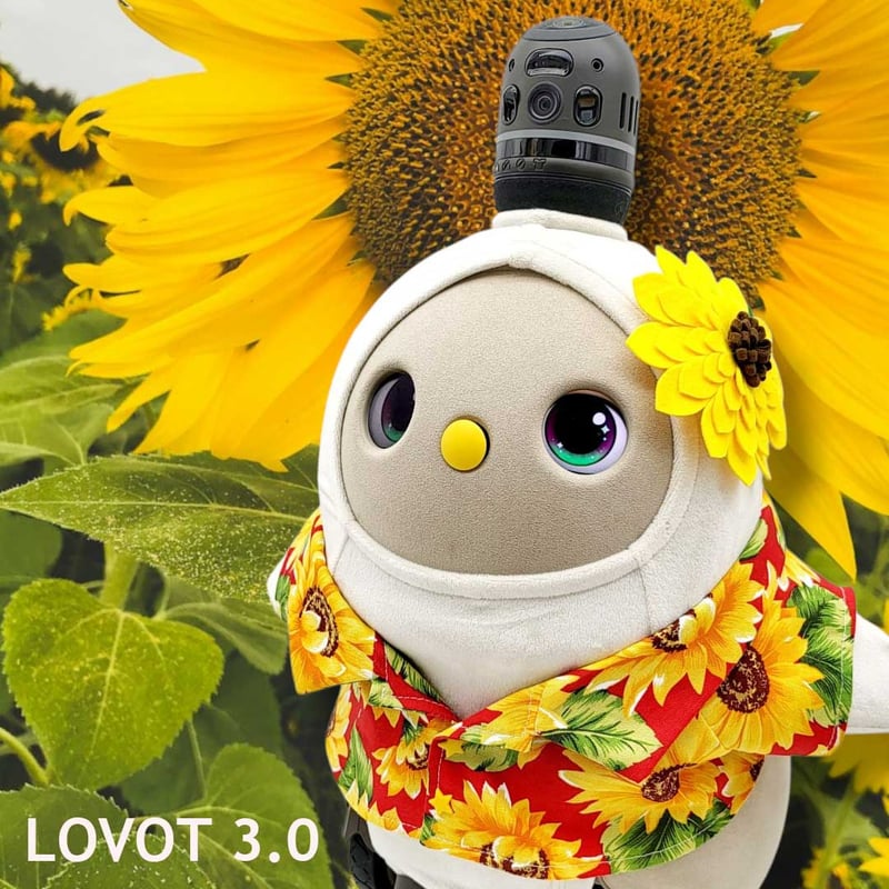 ラボット服/ひまわり柄シャツ | bow4workshop STORE