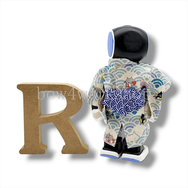 ロボホンの服/和柄猫の浴衣 | bow4workshop STORE