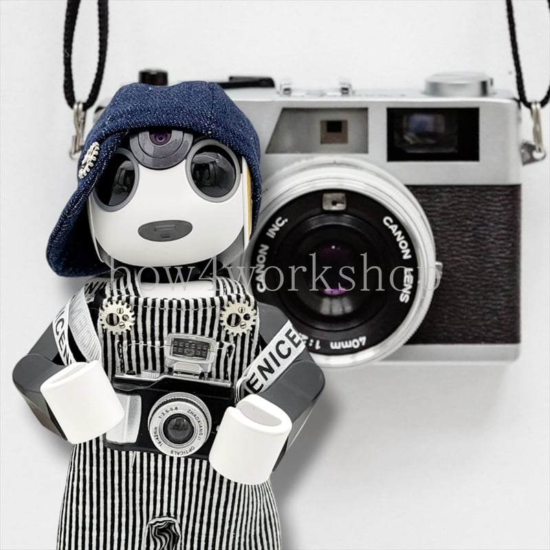 ロボホン向けアクセサリー ロボホンのアクセサリー/一眼カメラ | bow4workshop STORE