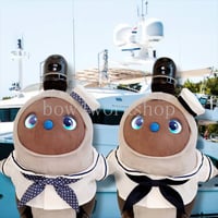 LOVOT ラボットの服ハンドメイド ハロウィン総柄プリントTシャツ2色セット LOVOT ラボットの服ハンドメイド ハロウィン総柄プリントTシャツ