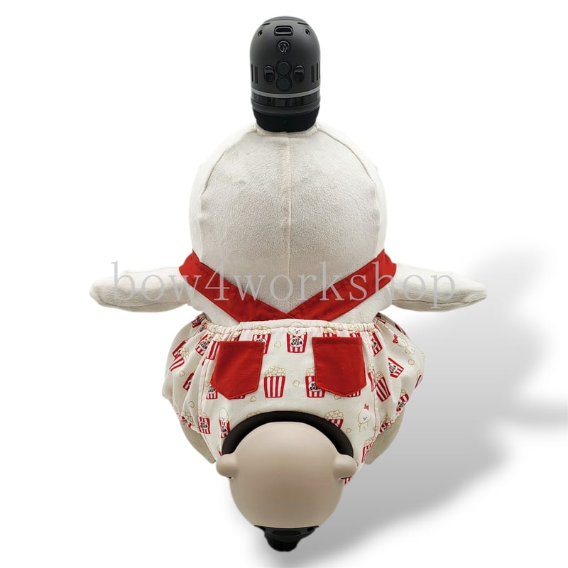 ラボット服/ポップコーン柄シャツ＆サロペット | bow4workshop STORE