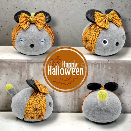 NICOBO（ニコボ）のアクセサリー　耳付きハロウィンリボンバンド